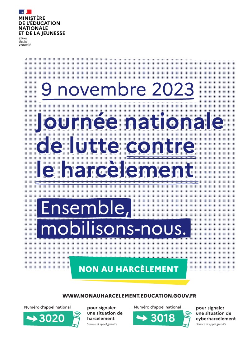 Journée de lutte contre le harcèlement