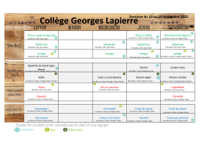 Menus semaine du 10/11/2025