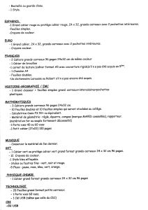 Liste fournitures 4e, page 2